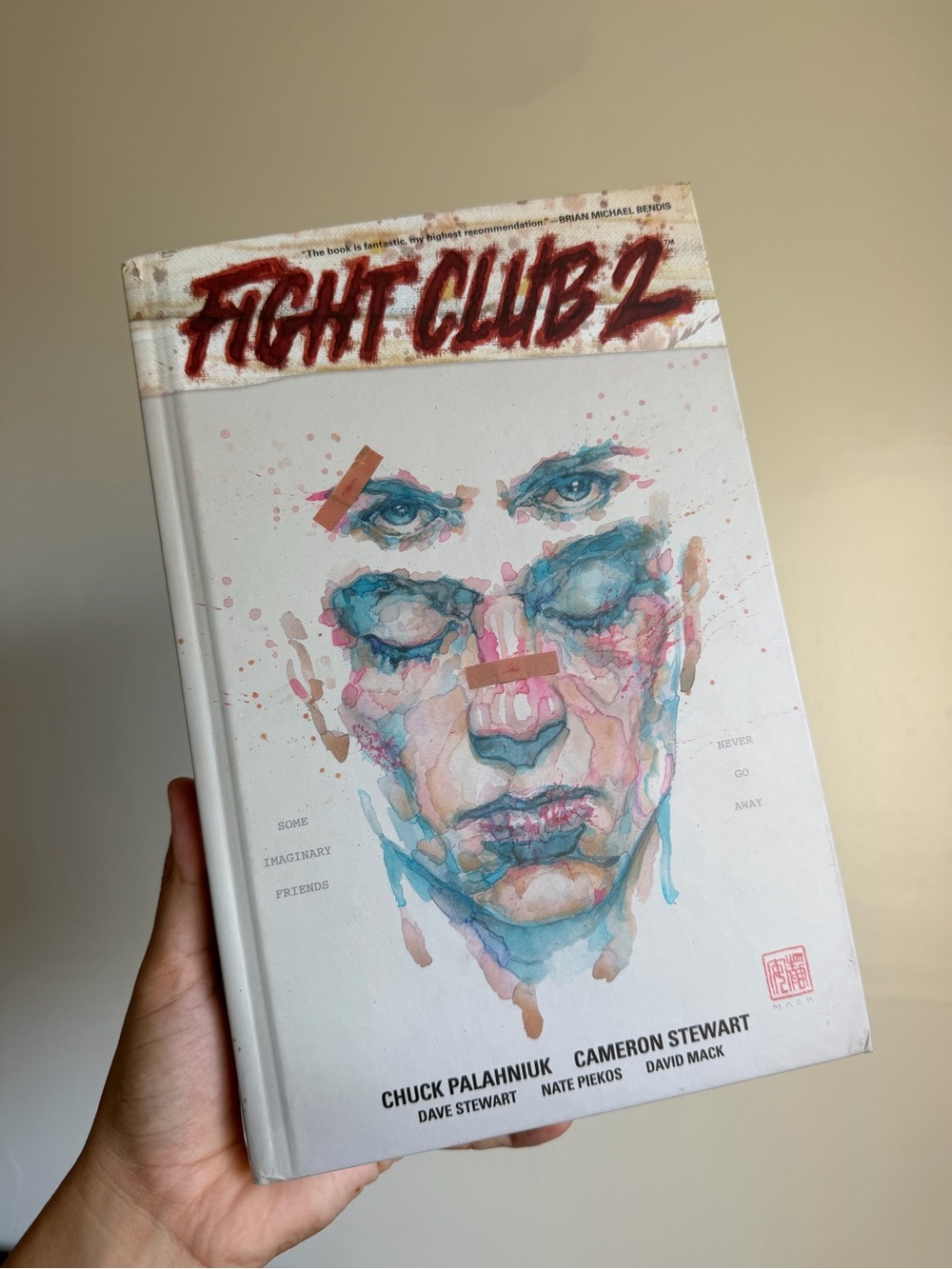 Fight Club 2 Hardcover Graphic Novel by Chuck Palahniuk (Dark Horse) 1st Edition